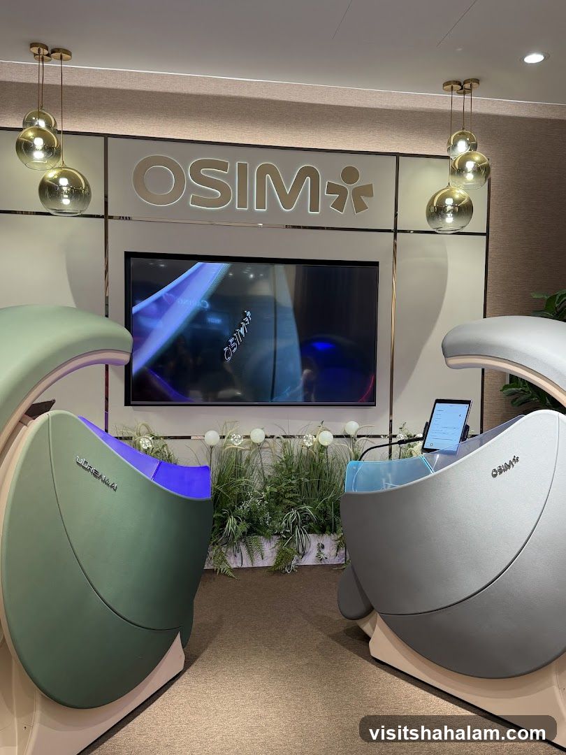 OSIM massage chairs