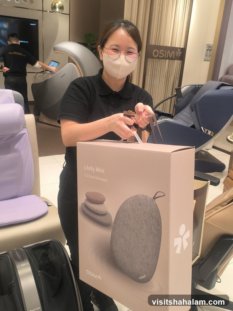 OSIM uJolly Mini Full Back Massager