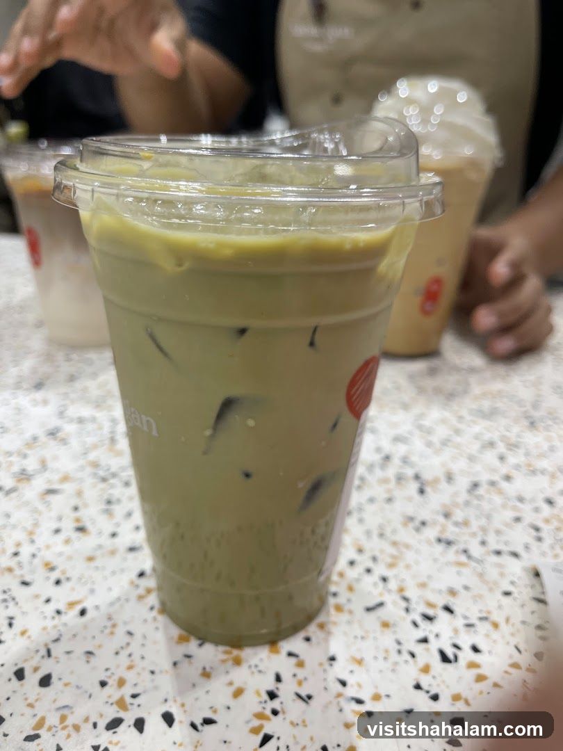 Iced Matcha Latte