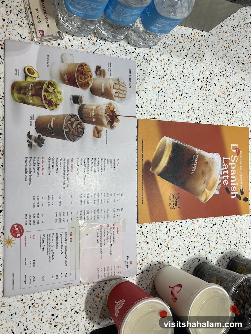 Kenangan Coffee Menu