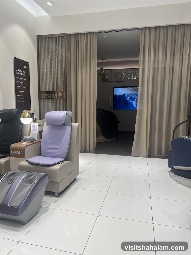OSIM Massage Chairs and Foot Massager