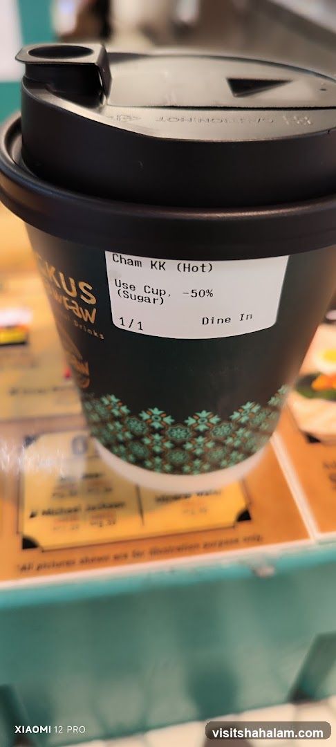 Coffee Cup with Label