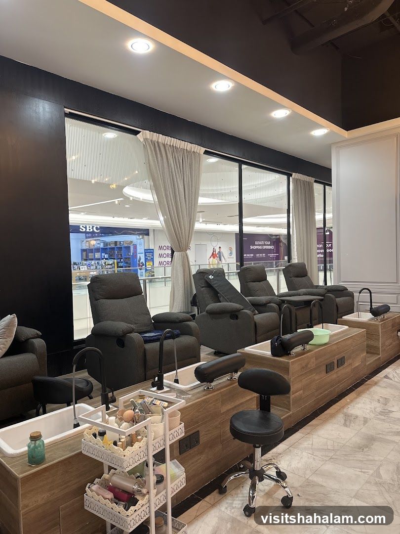 Nail Salon Interior