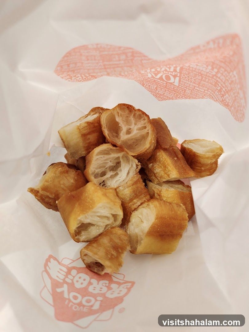 Fried Dough Sticks in a Bag