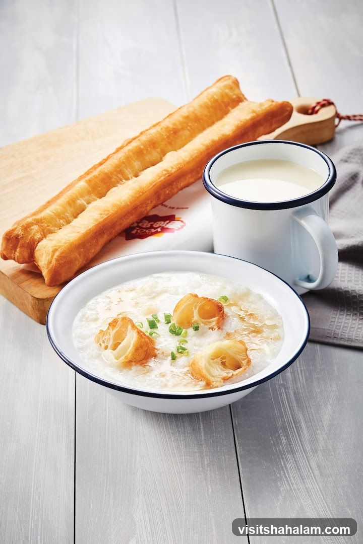 Congee and You Tiao