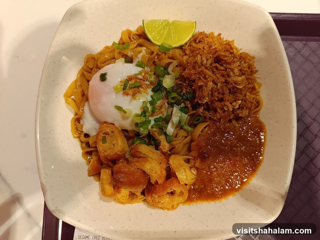 Noodles with Egg and Crispy Shallots