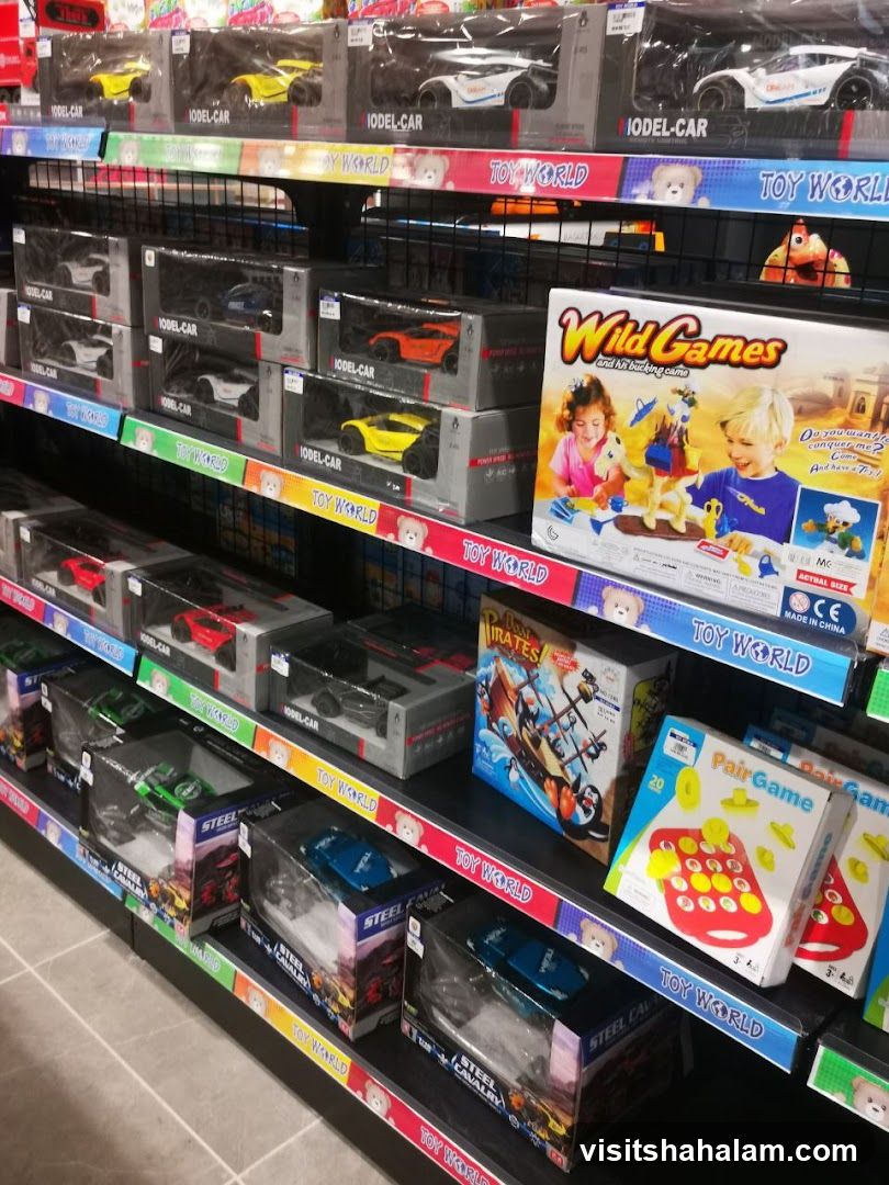 Toy Store Shelves