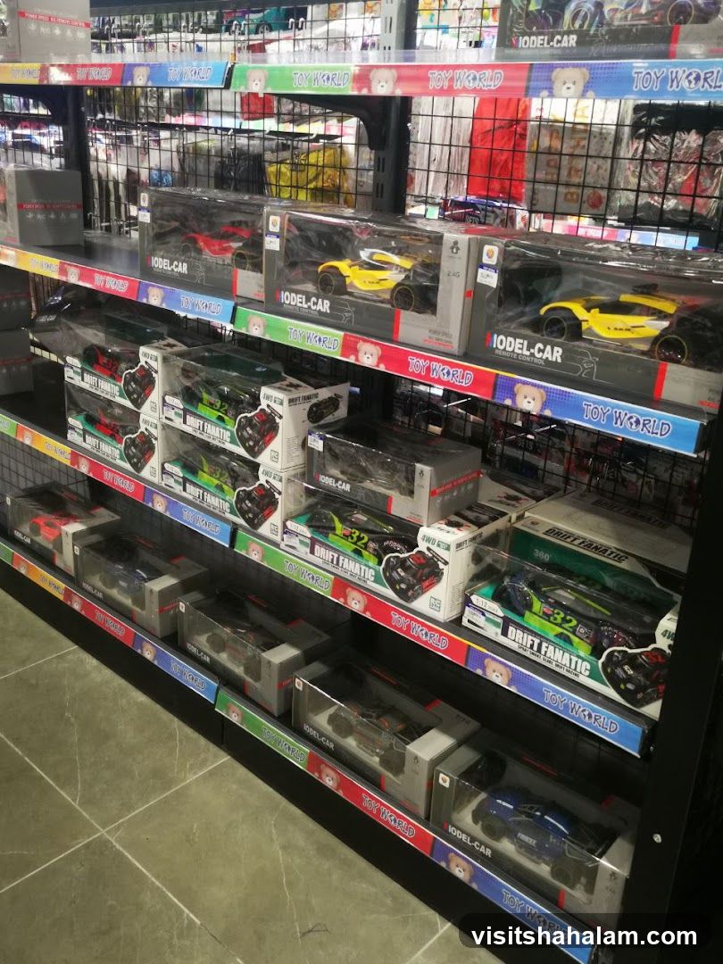 Toy Store Shelves