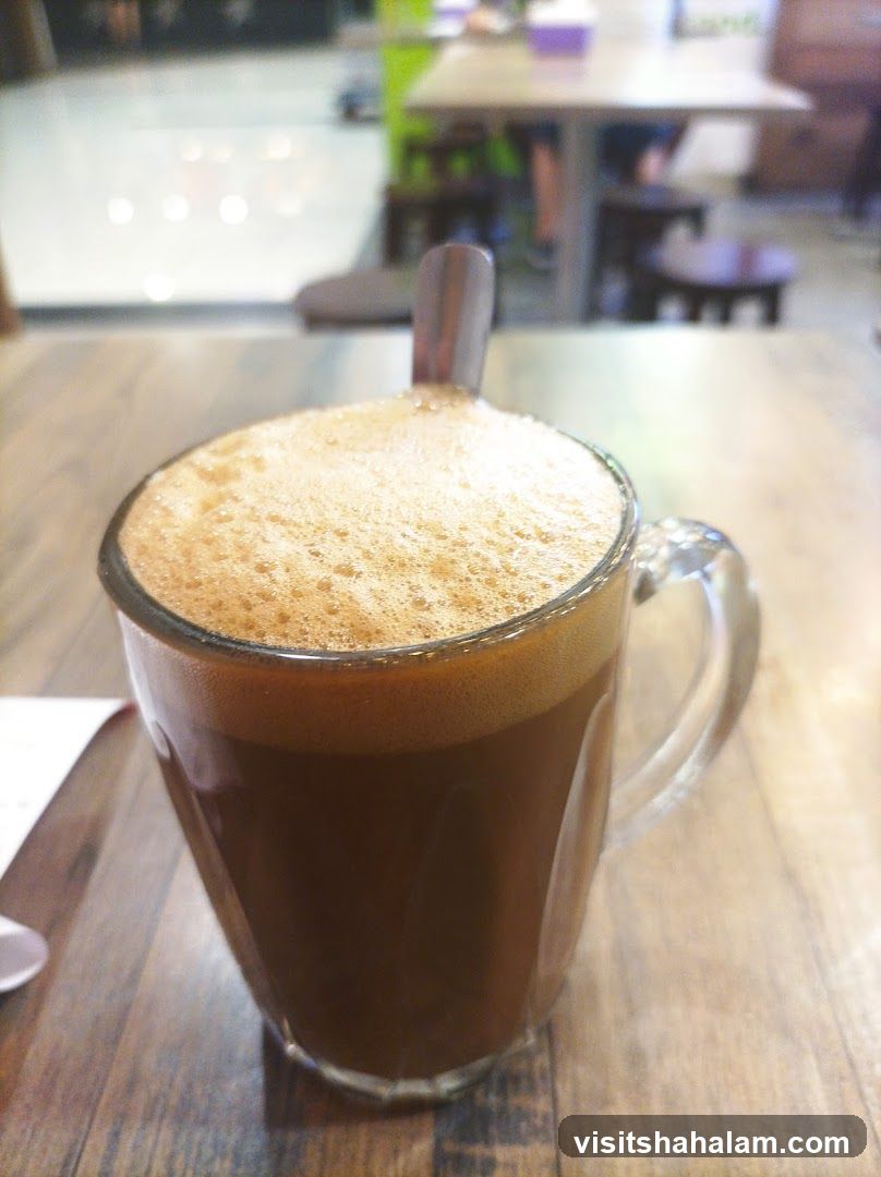 Frothy Coffee Drink