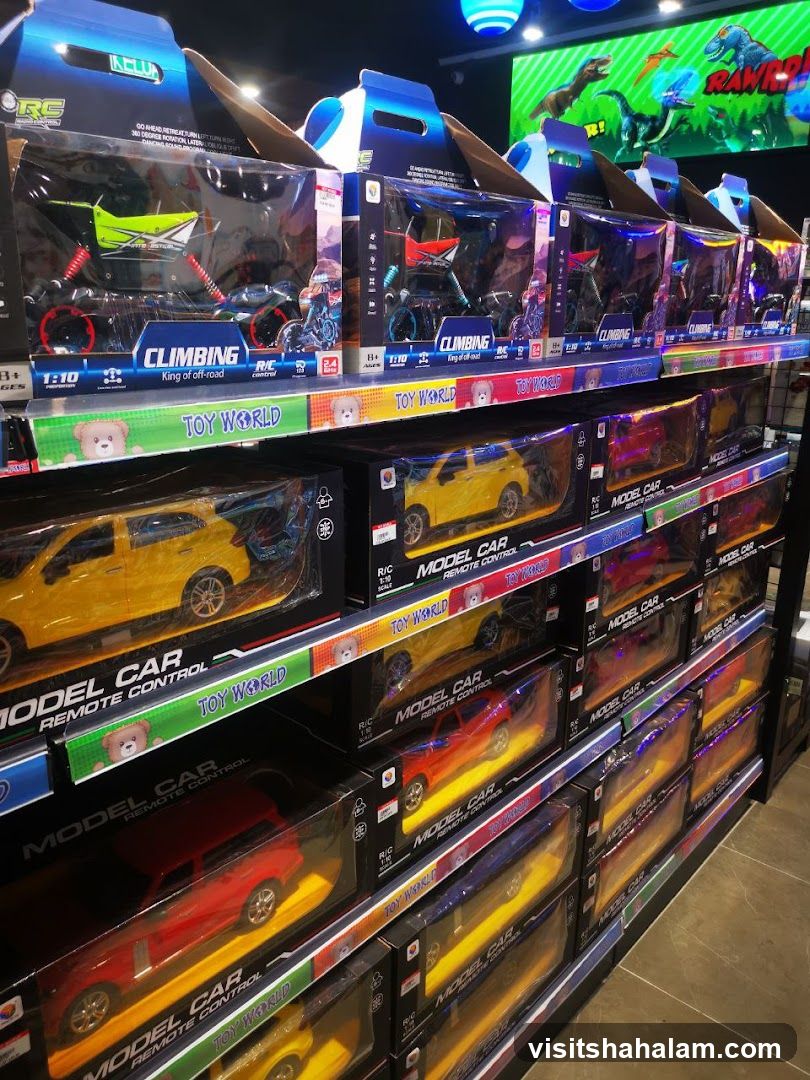 Toy Store Shelves