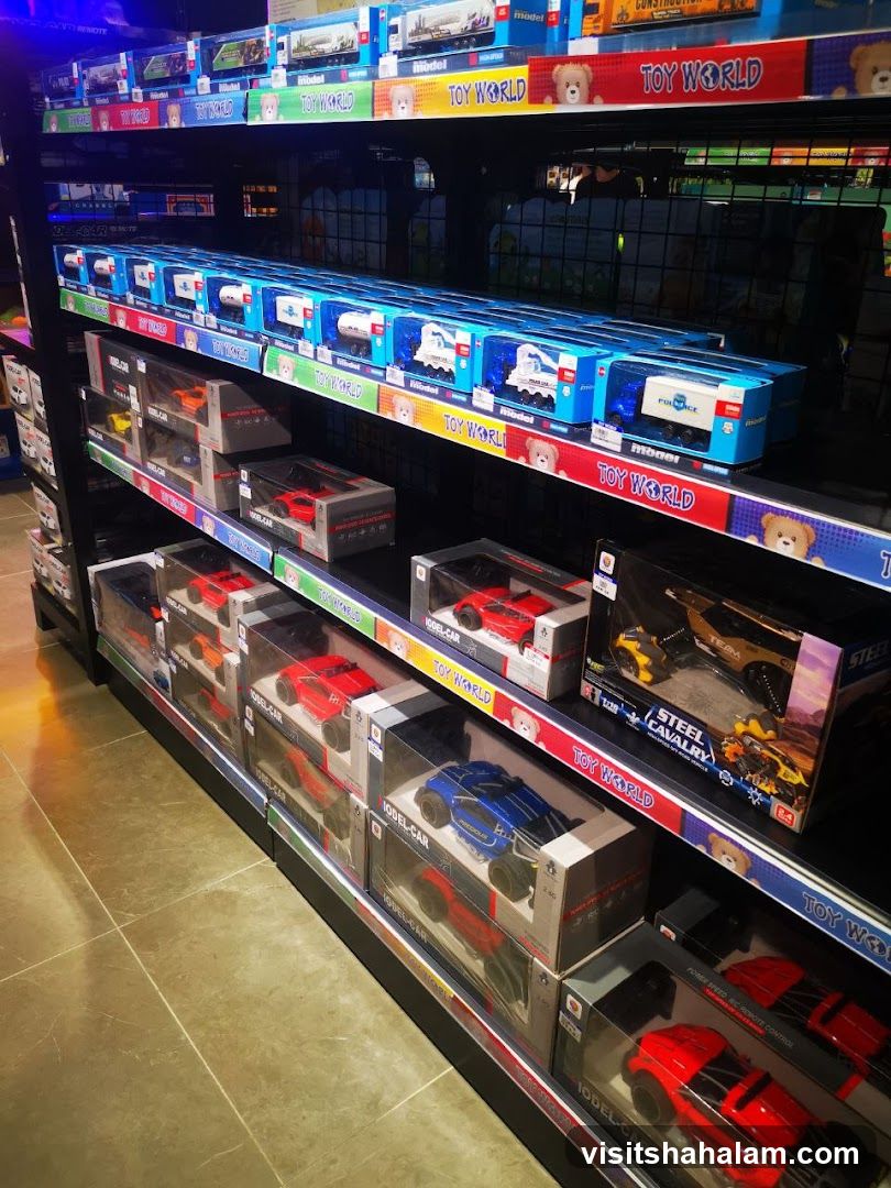 Toy Store Shelves