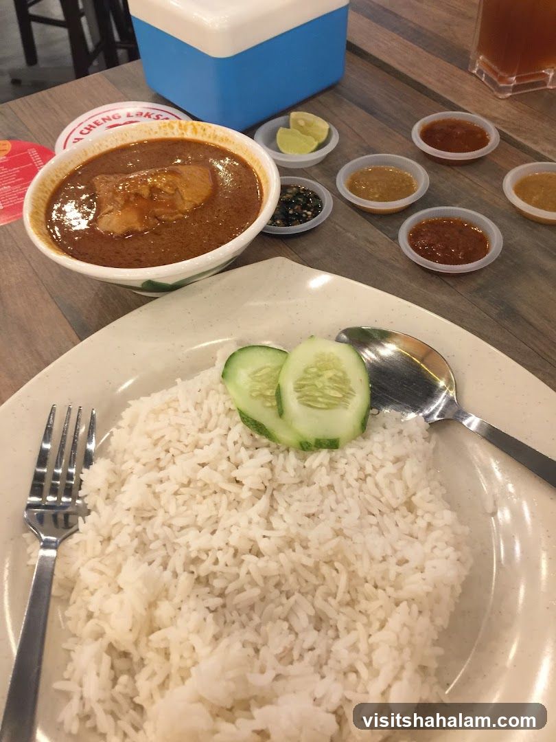 Curry Laksa with Rice