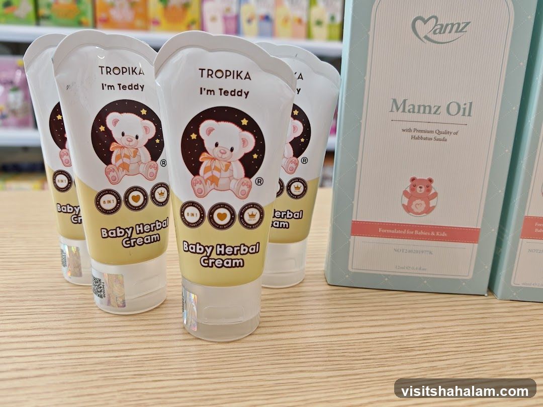 Baby Herbal Cream and Mamz Oil
