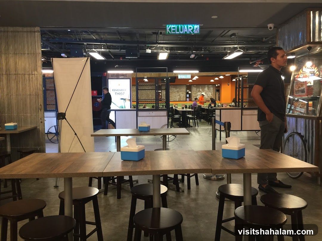 Food Court Seating Area