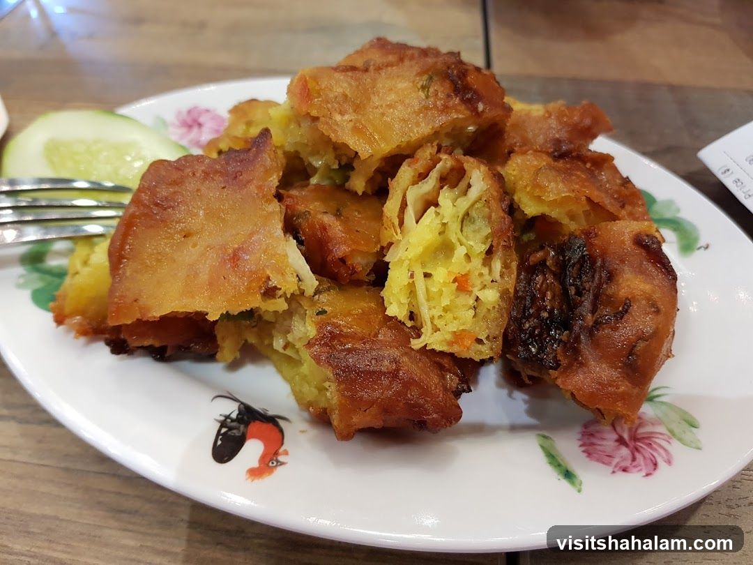 Fried Vegetable Spring Rolls