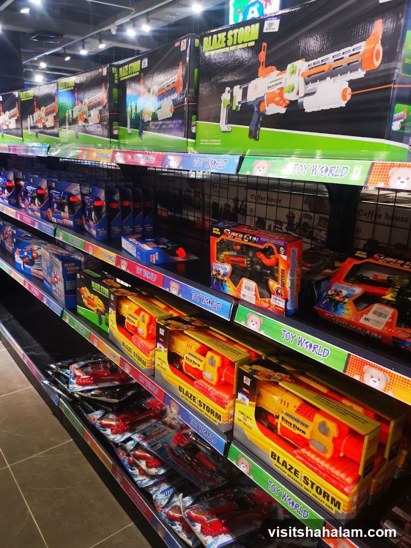 Toy Store Shelves