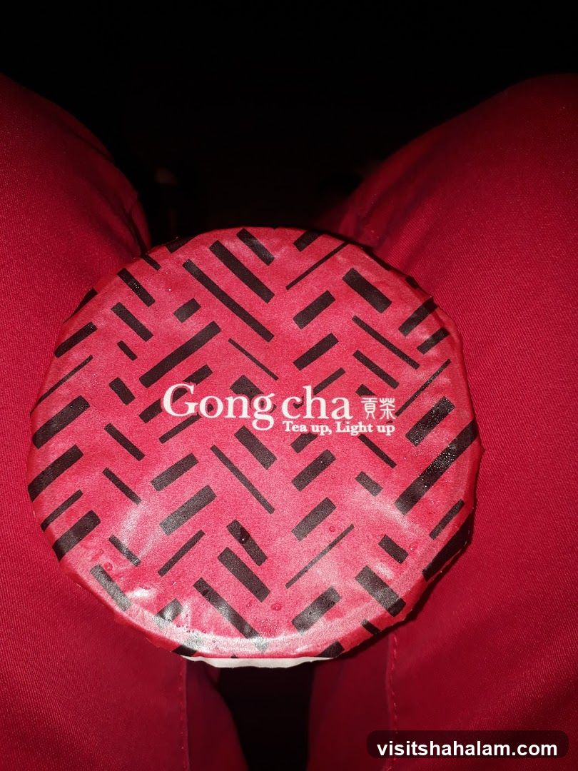 Gong Cha Drink Lid