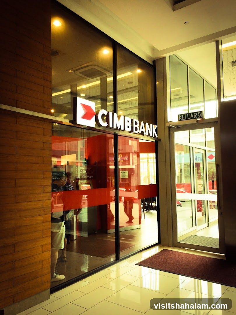 CIMB Bank Entrance