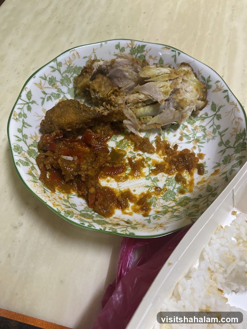 Fried Chicken and Rice