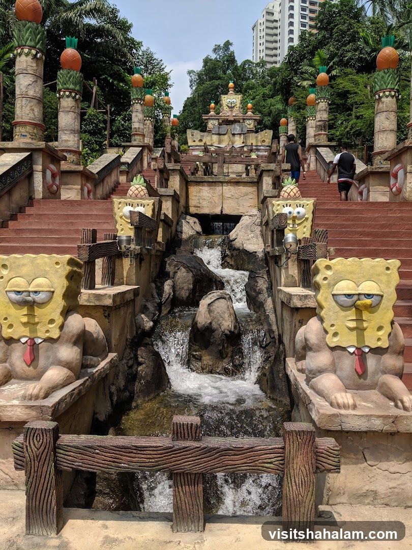 SpongeBob SquarePants Themed Water Feature