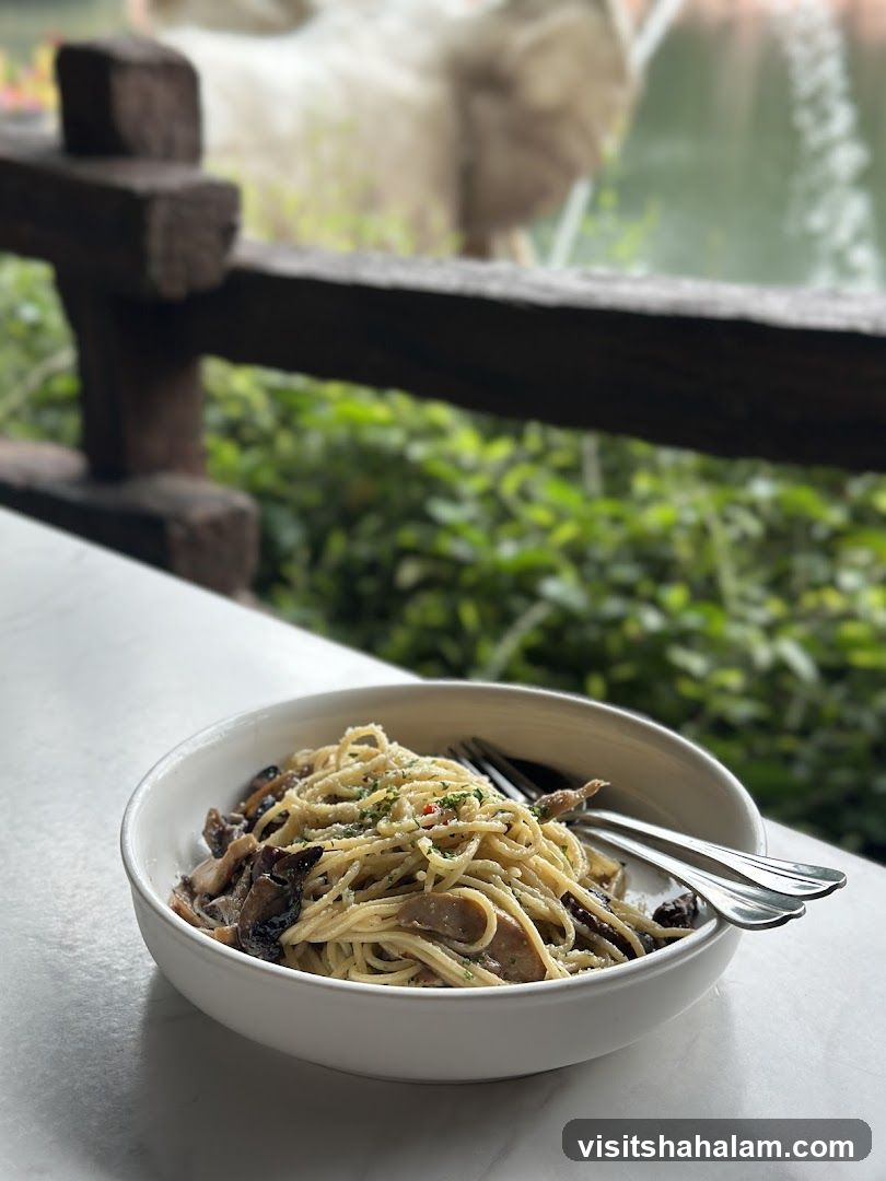 Mushroom Spaghetti