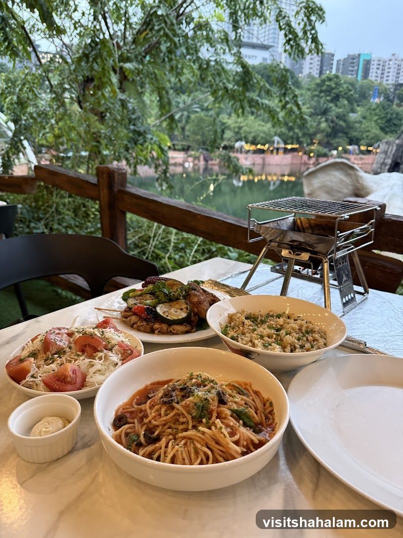 Outdoor Dining with a View