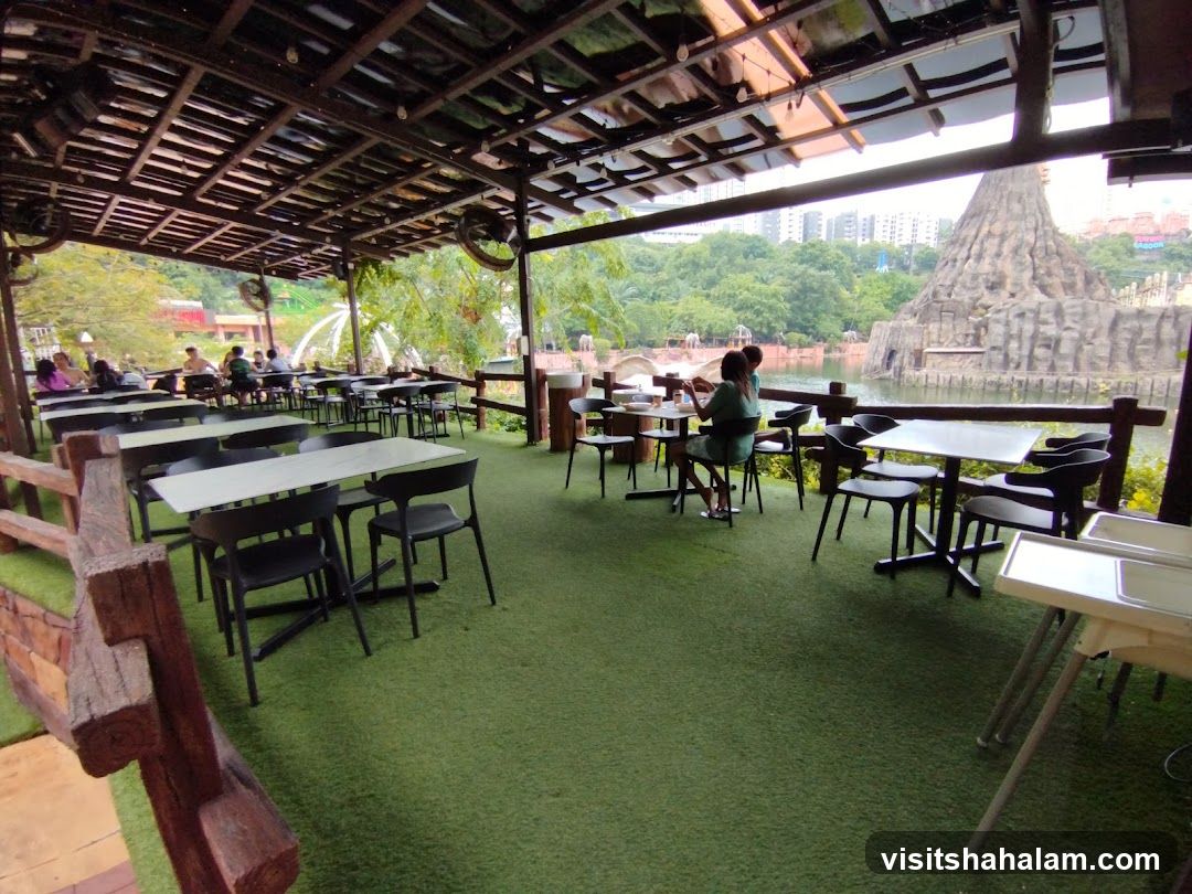 Outdoor Seating Area with a View