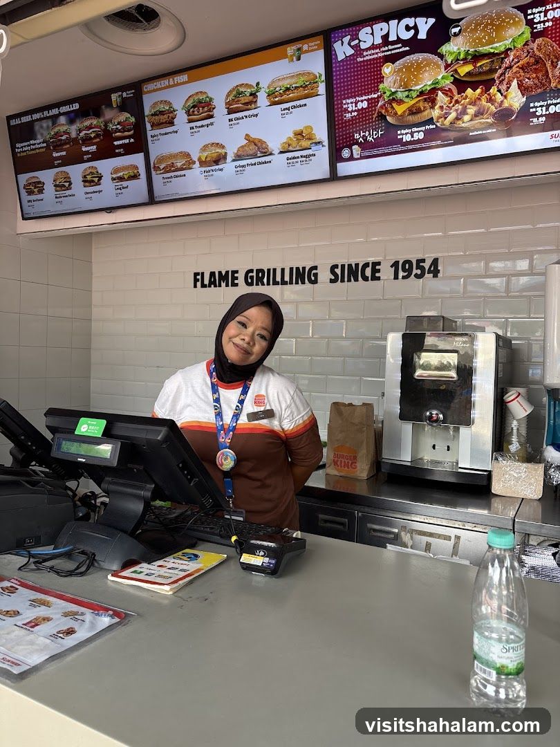 Burger King Counter