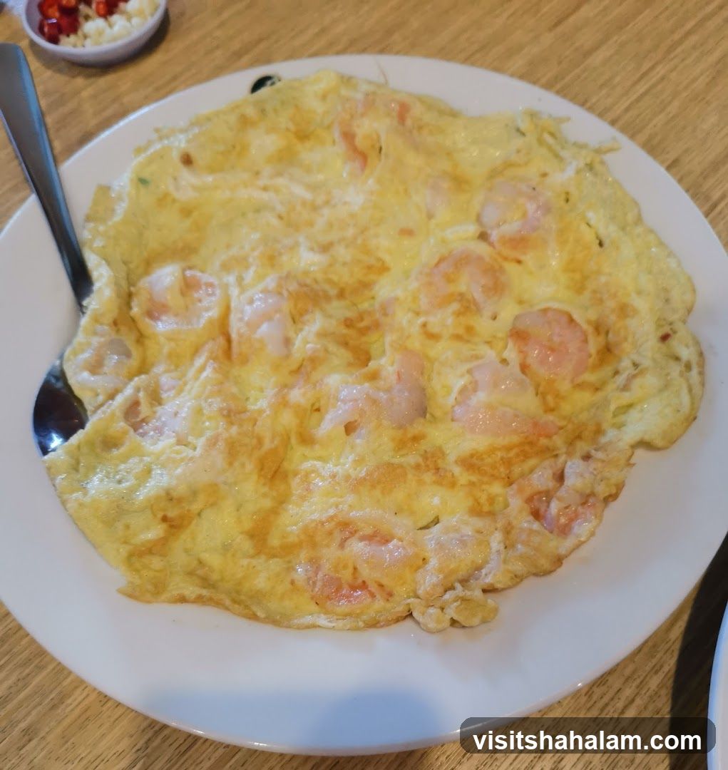 Shrimp Omelet