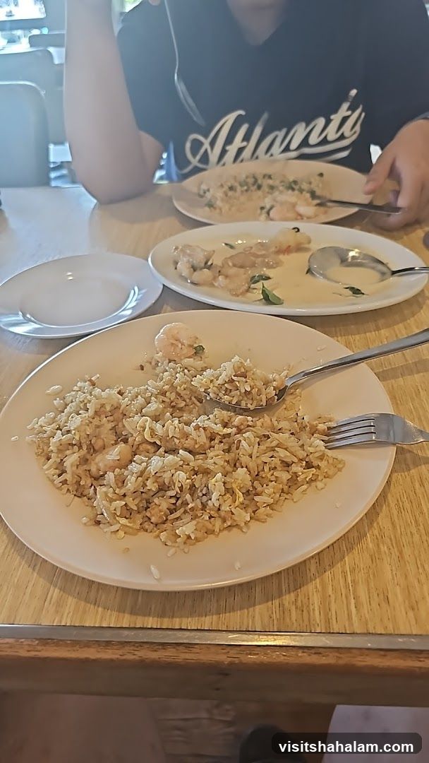 Shrimp Fried Rice and Other Dishes