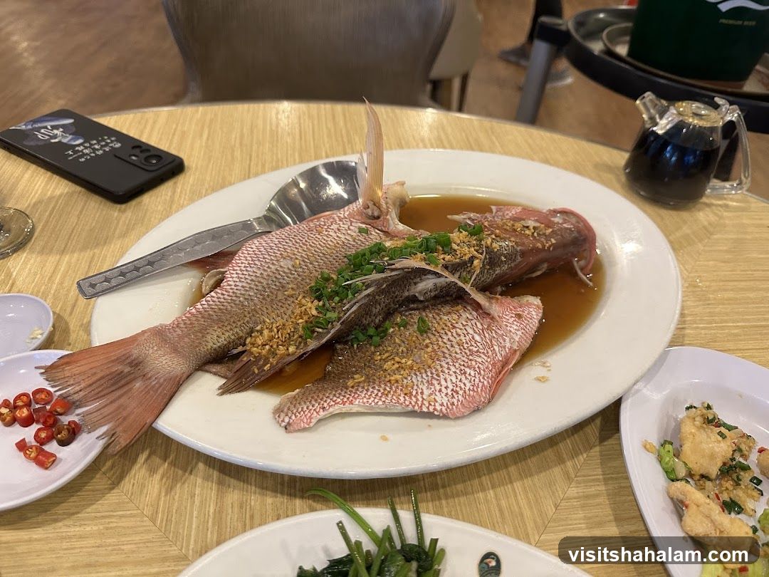 Steamed Fish Dish