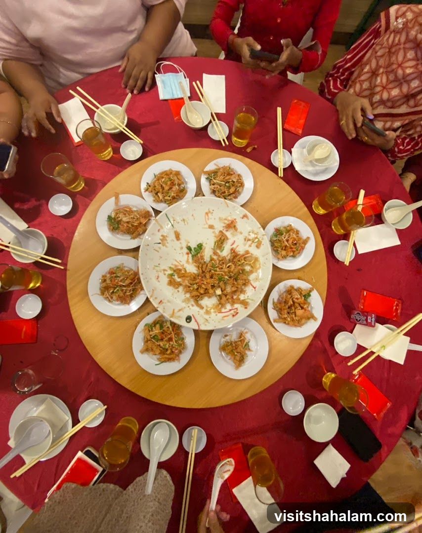 Table Setting with Food and Drinks