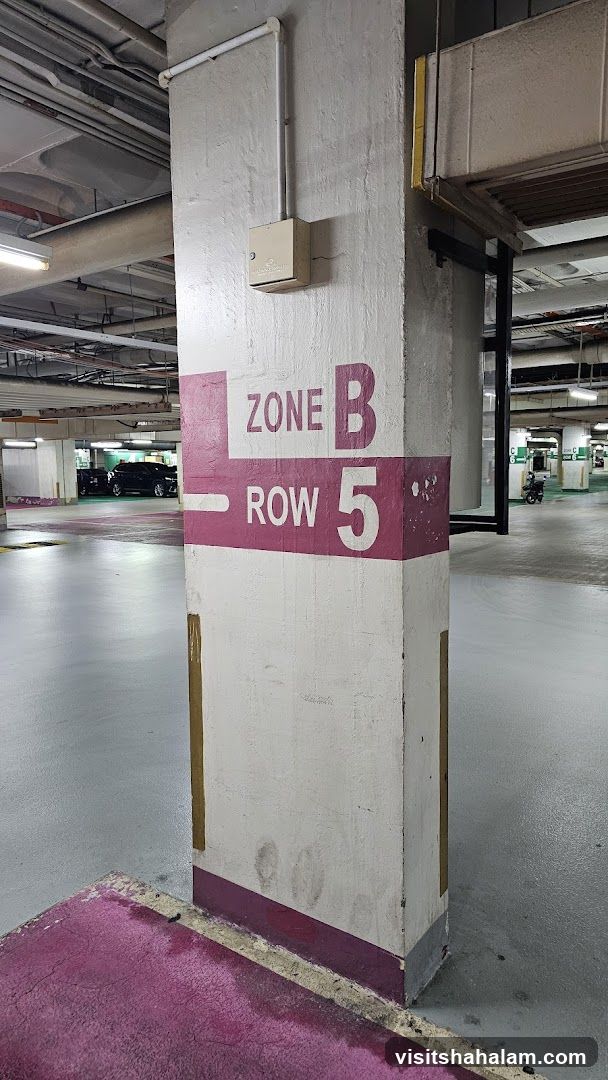 Parking Garage Pillar