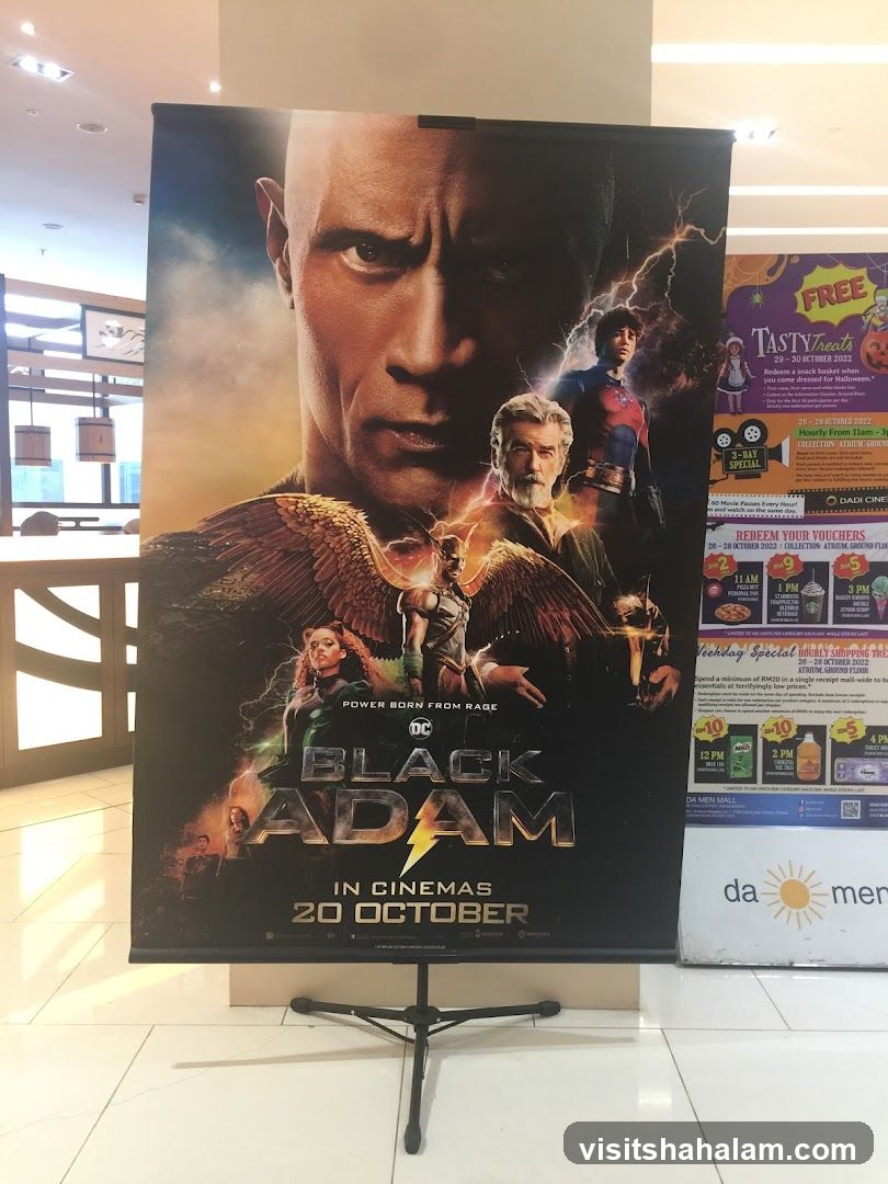 Black Adam Movie Poster