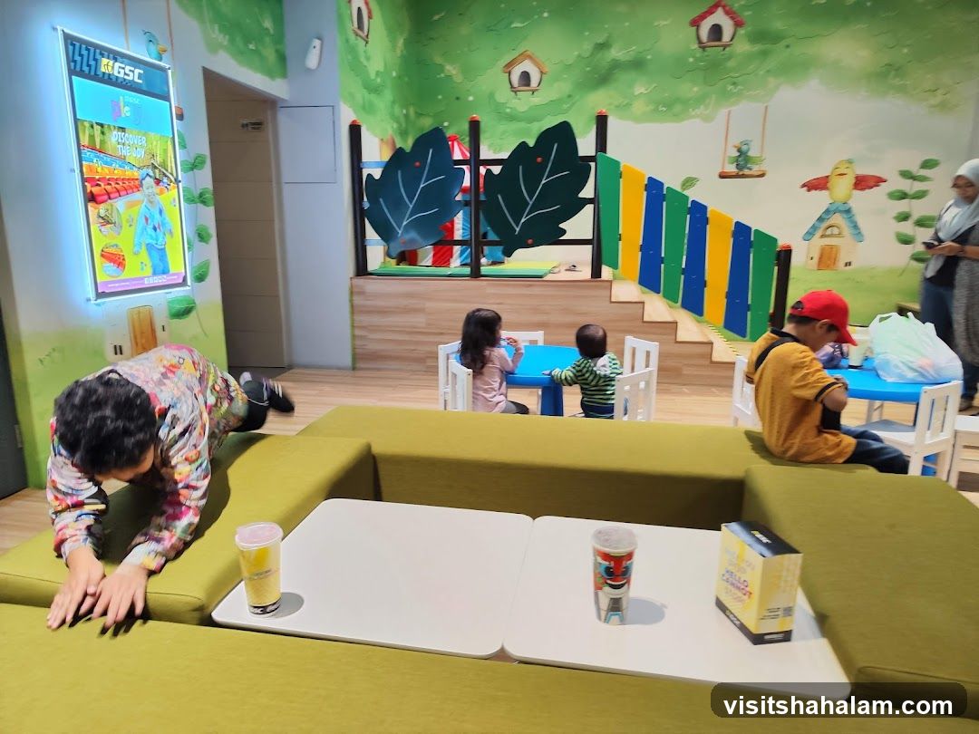 Children's Play Area with Seating