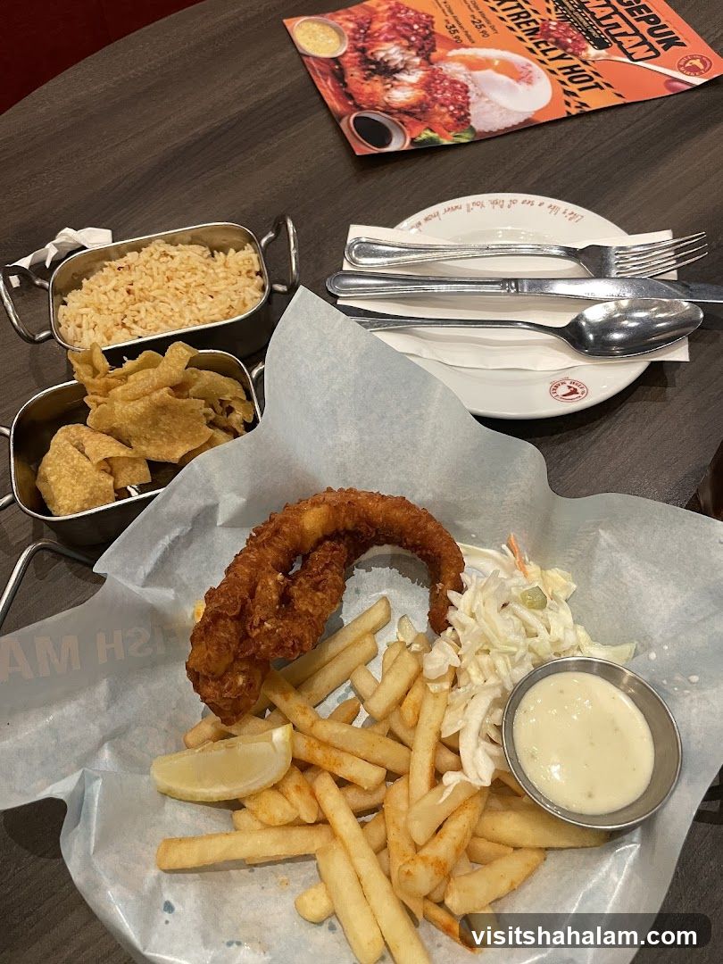 Fish and Chips Meal