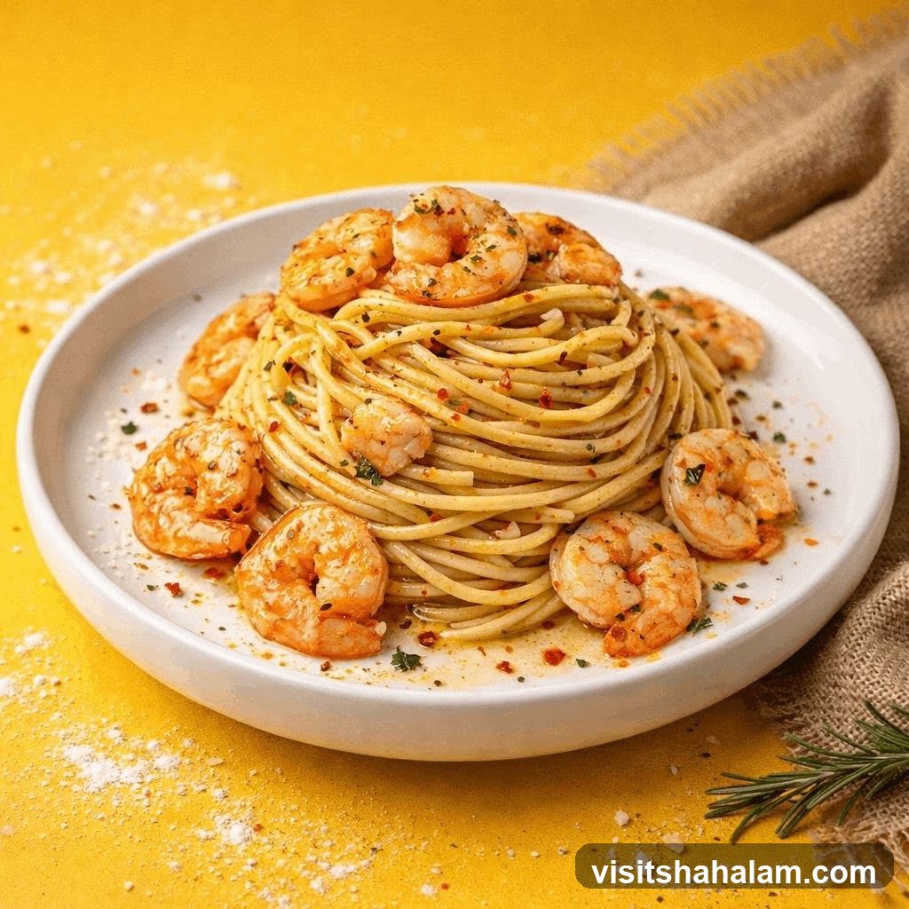 Shrimp Scampi Pasta