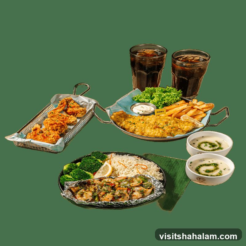 Seafood and Chicken Meal