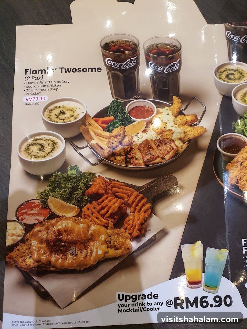 Flaming Twosome Meal