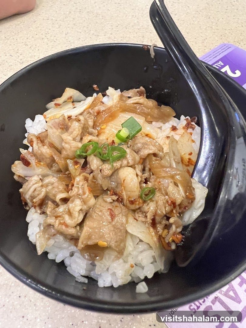 Beef and Rice Bowl