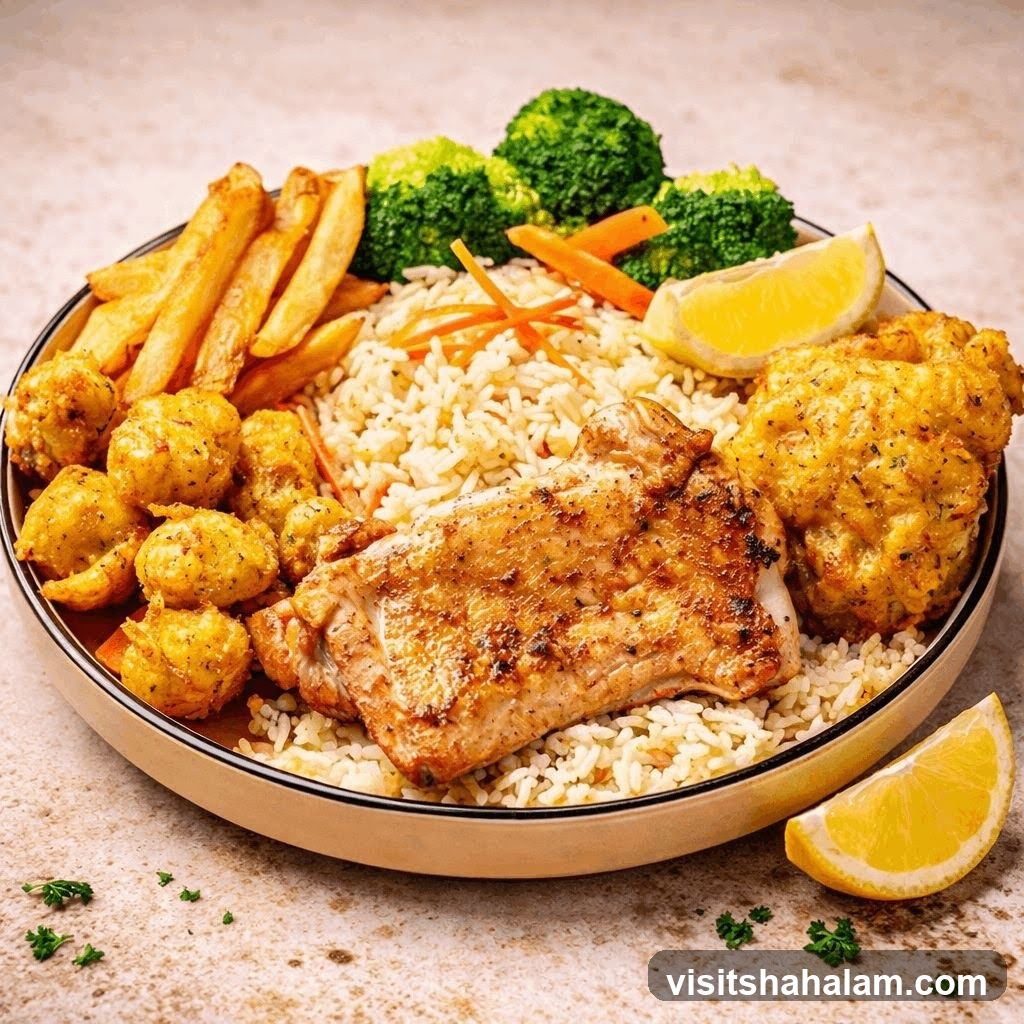 Grilled Chicken Platter