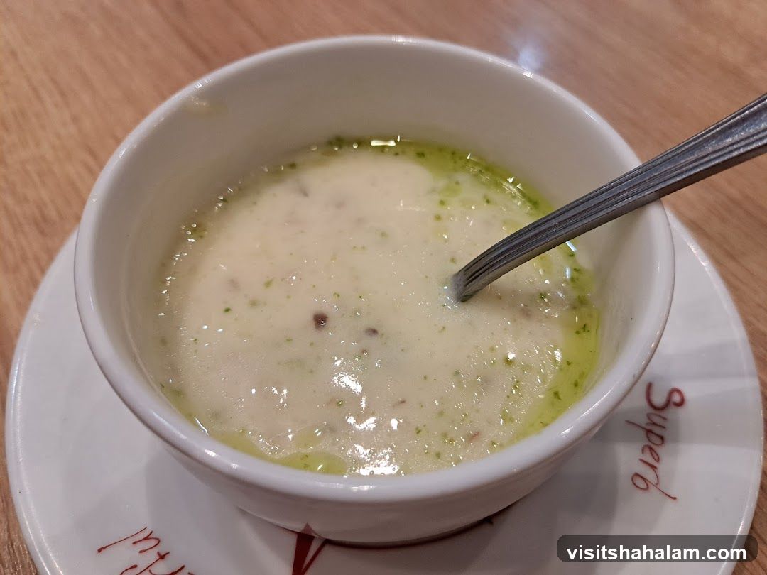 Creamy Soup with Herbs