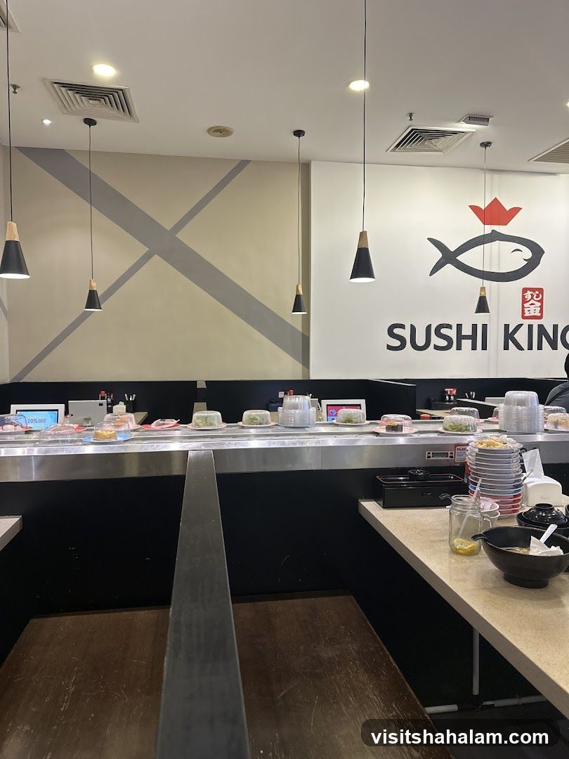 Sushi King Interior