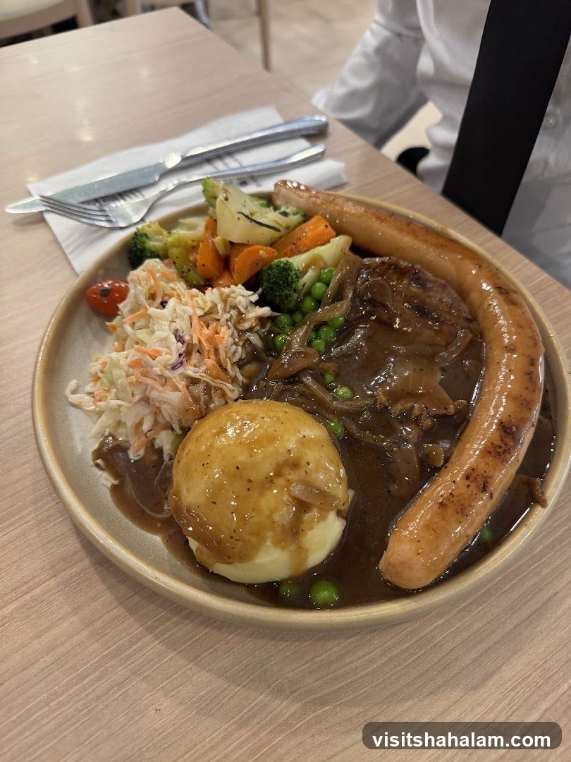 Sausage and Mash Platter