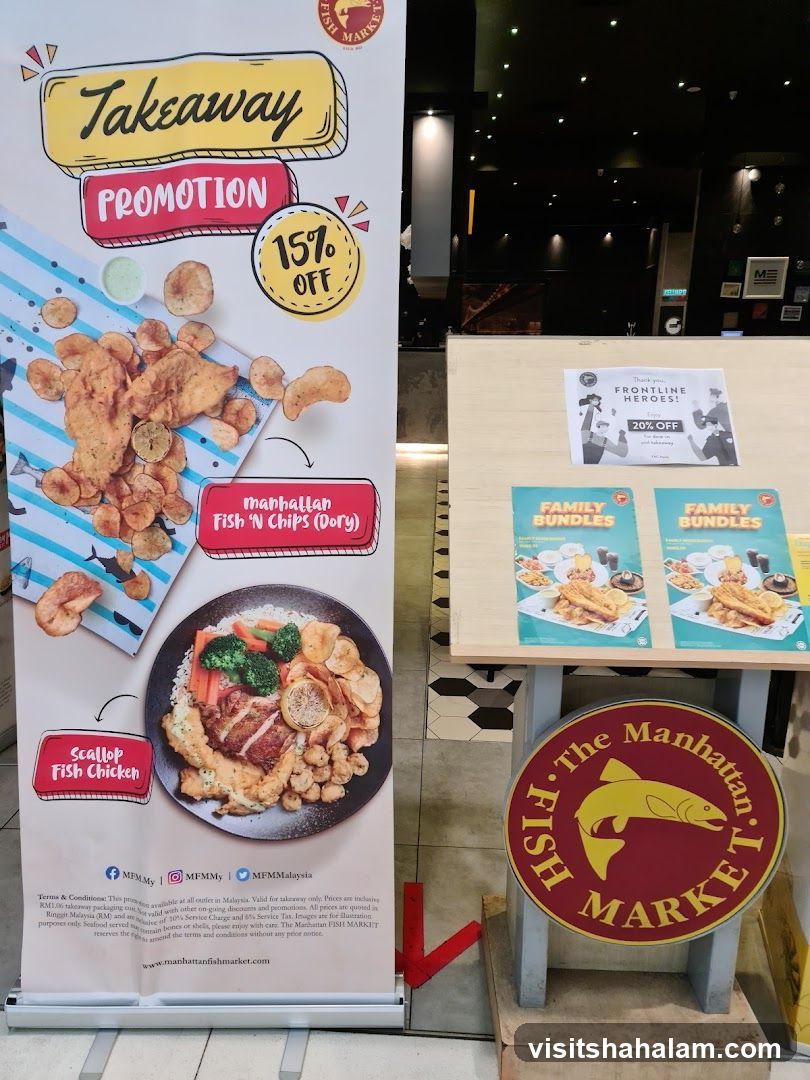 The Manhattan Fish Market Takeaway Promotion