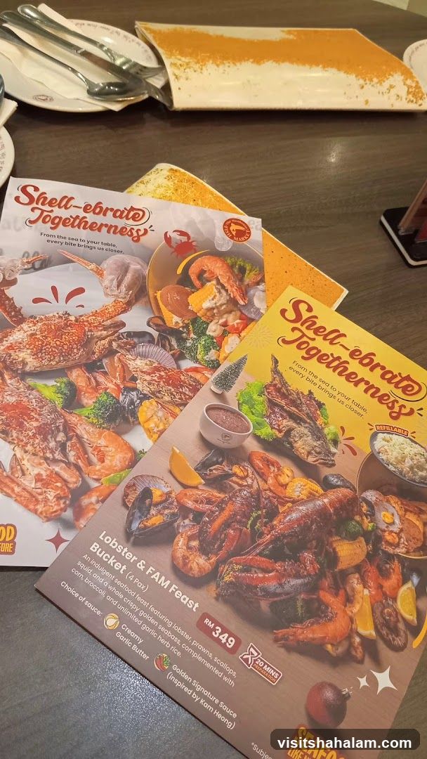 Seafood Feast Menu