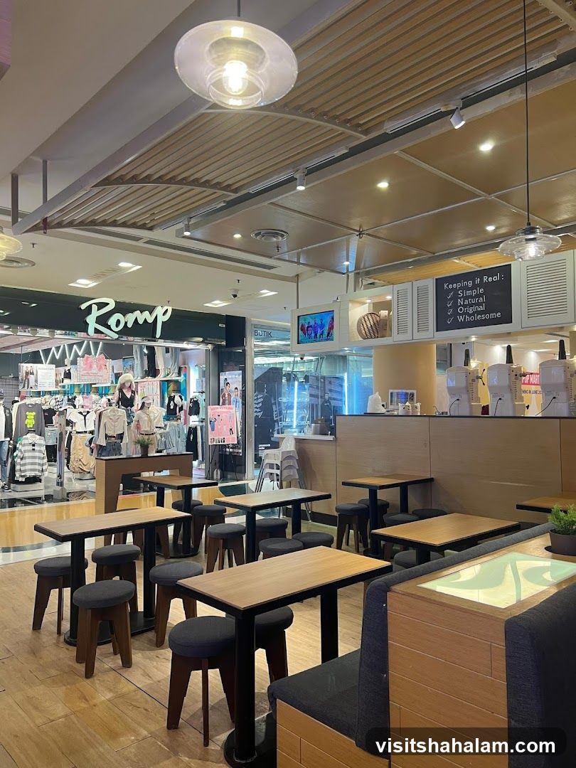 Cafe Seating Area