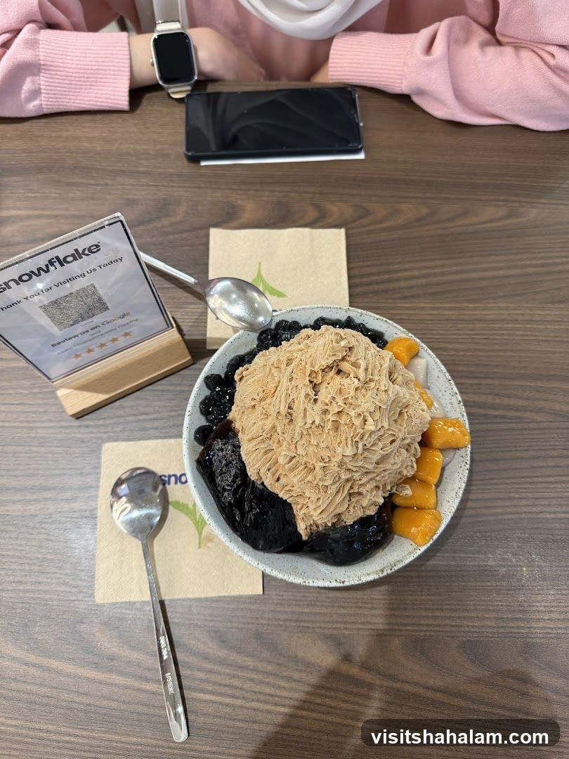 Dessert with Toppings