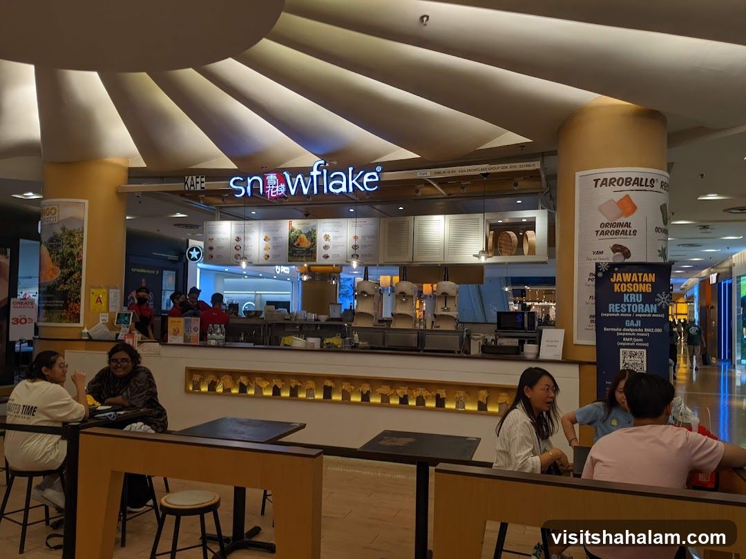 Snowflake Dessert Shop