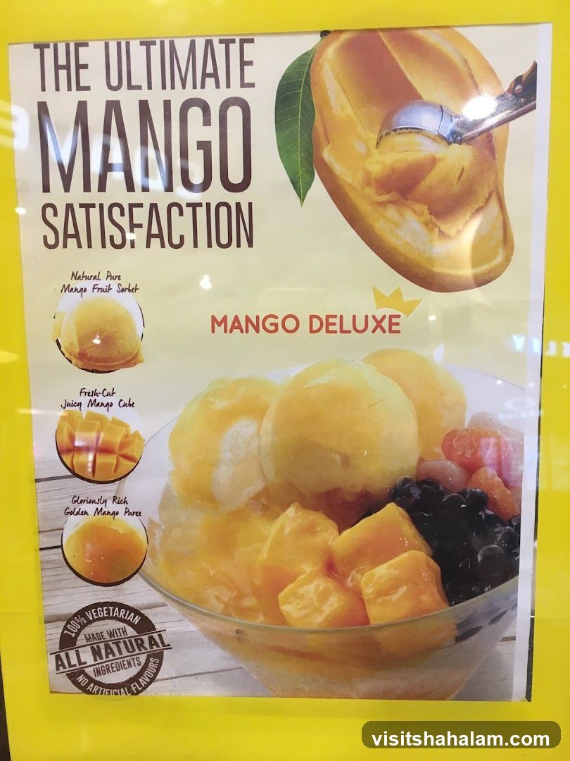 Mango Deluxe Dessert